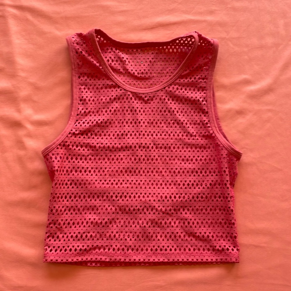 Beyond Yoga laser cut Crop Tank Top